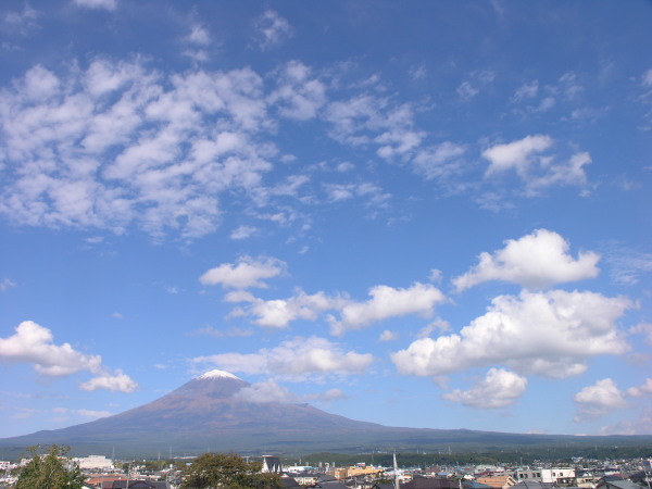 １０月２５日　富士山